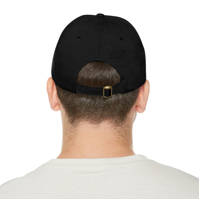 Arka Dad Hat with Leather Patch (Round)