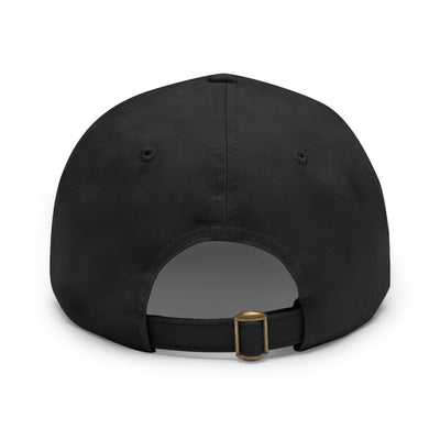 Arka Dad Hat with Leather Patch (Round)