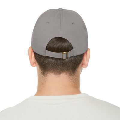 Arka Dad Hat with Leather Patch (Round)