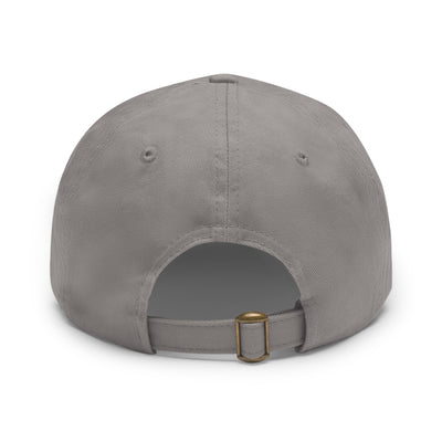 Arka Dad Hat with Leather Patch (Round)